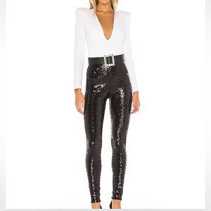 Commando Sequin Leggings - Black